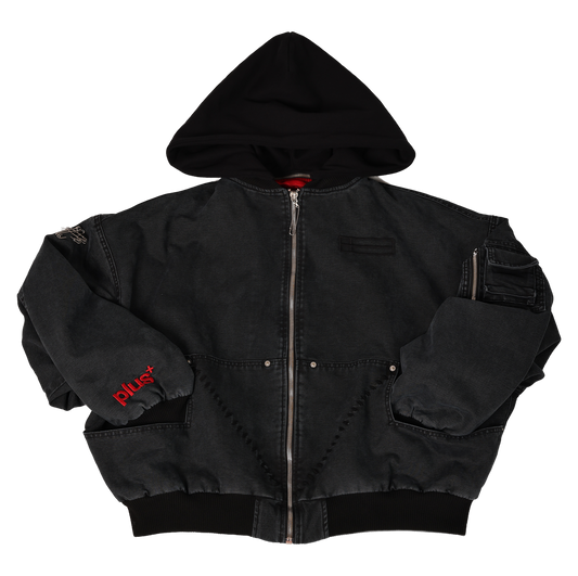 Canvas Bomber Jacket
