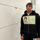 Green Card Zip Hoodie